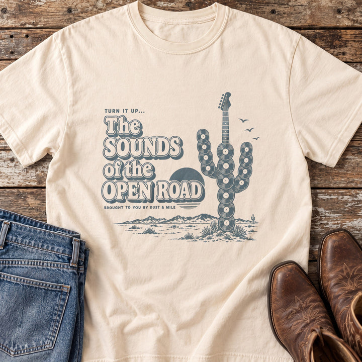 Sounds of the Open Road T-Shirt in Ivory