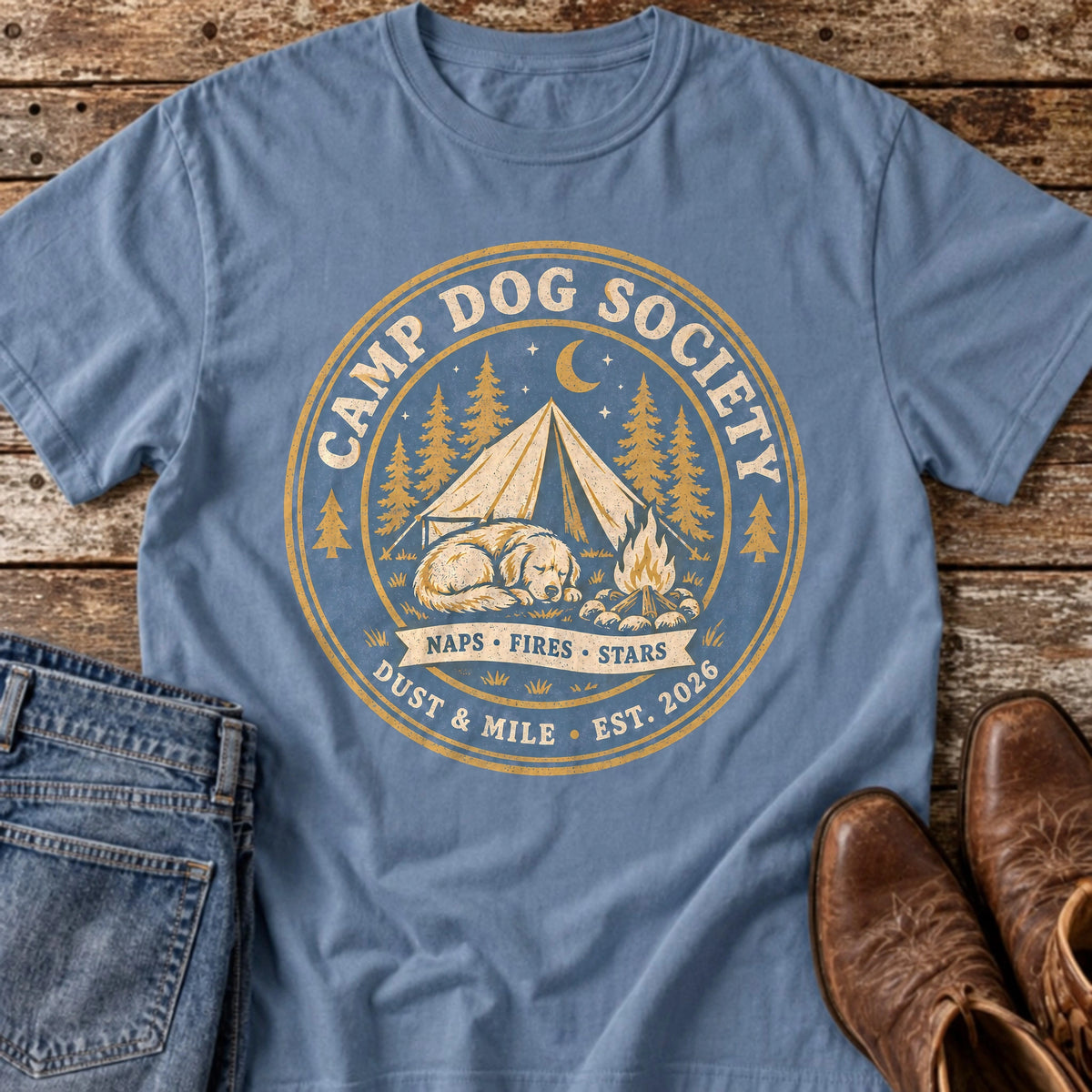 Camp Dog Society T-Shirt