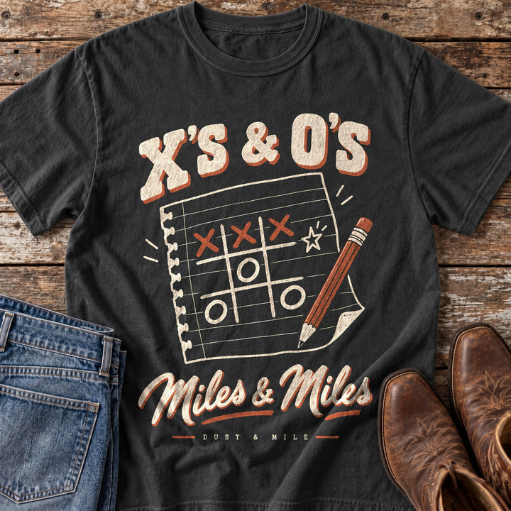 Xs and Os Miles and Miles T-Shirt in Black