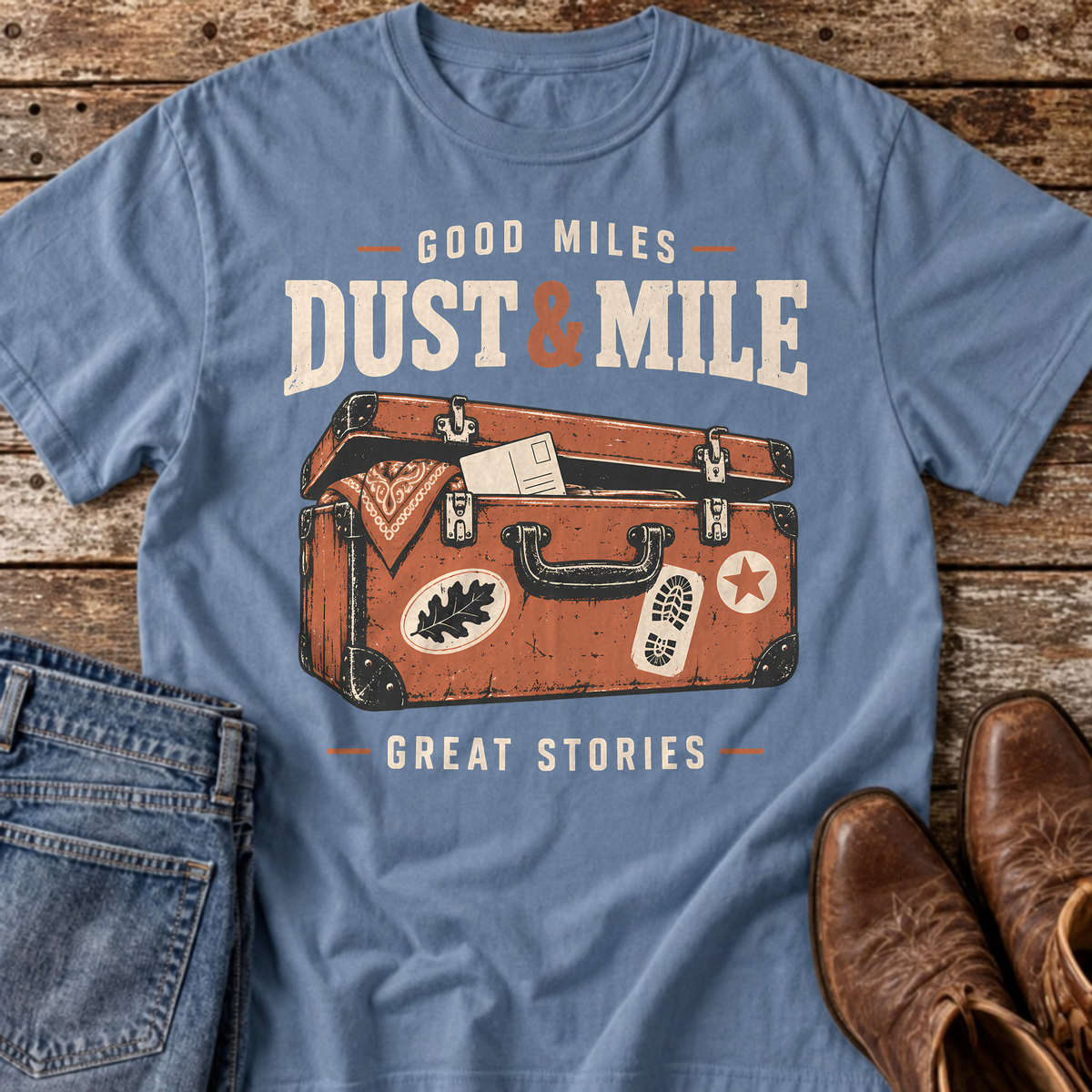 Good Miles, Great Stories T-Shirt