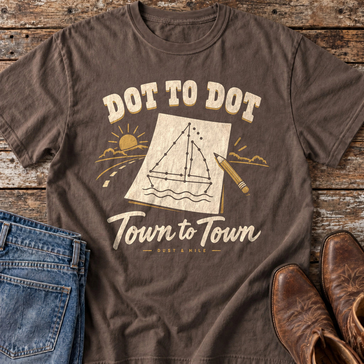 Dot to Dot Town to Town T-Shirt