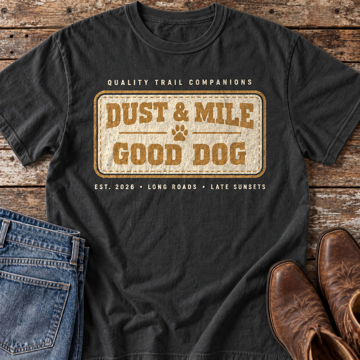 Good Dog Trail Companions T-Shirt in Black