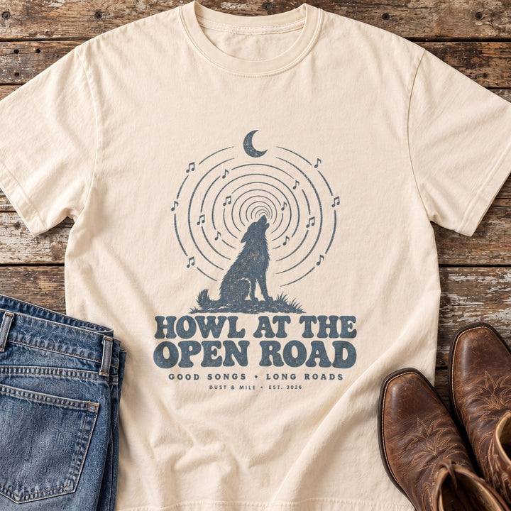 Howl at the Open Road T-Shirt in Ivory