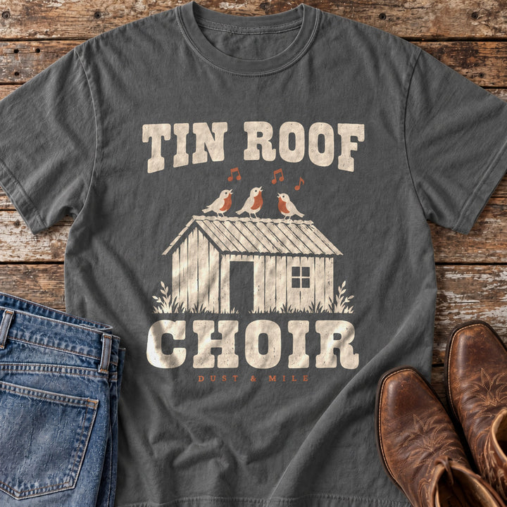 Tin Roof Choir T-Shirt in Pepper