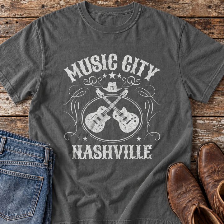 Music City T-Shirt in Pepper