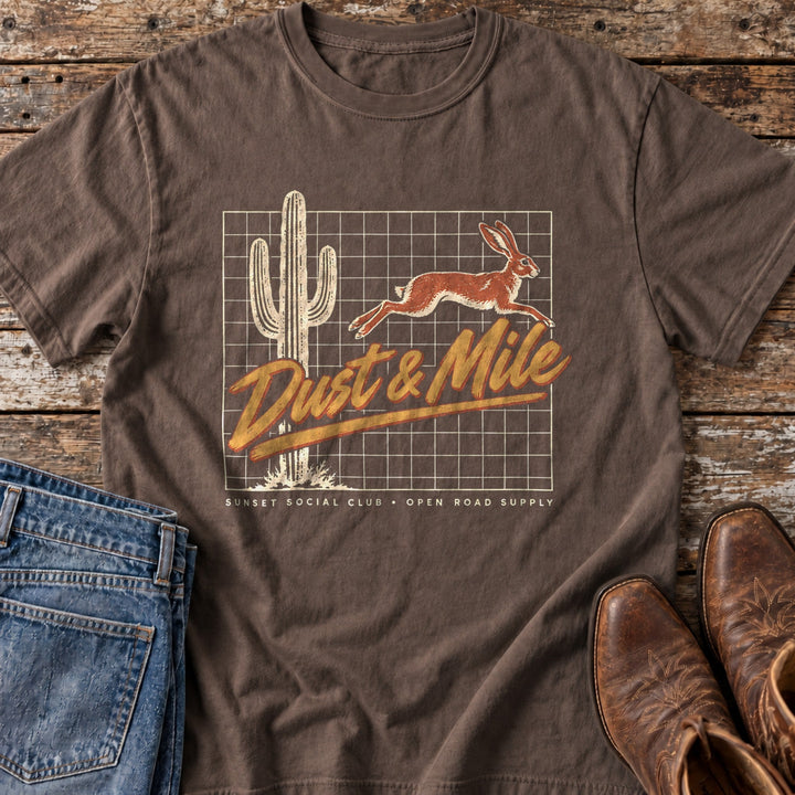 Sunset Social Club T-Shirt in Espresso