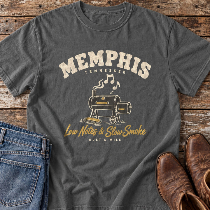 Memphis Low Notes T-Shirt in Pepper