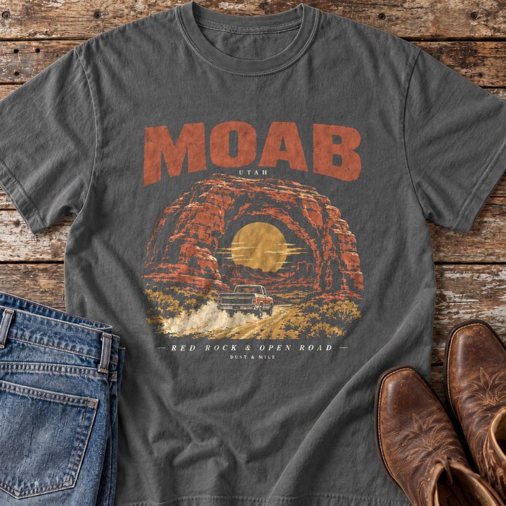 Moab Red Rock T-Shirt in Pepper