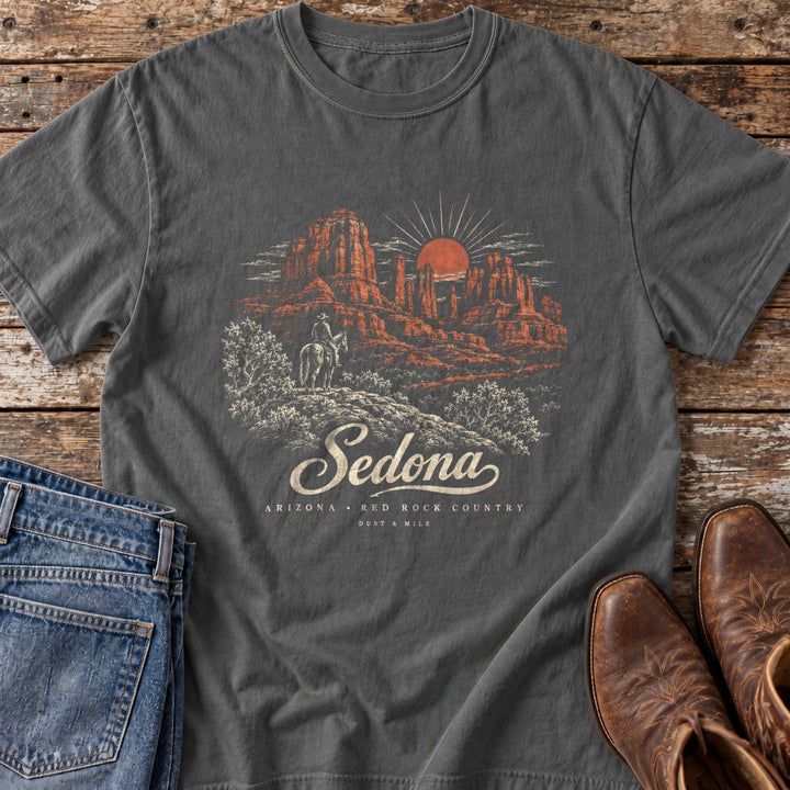 Sedona Red Rock Country T-Shirt in Pepper